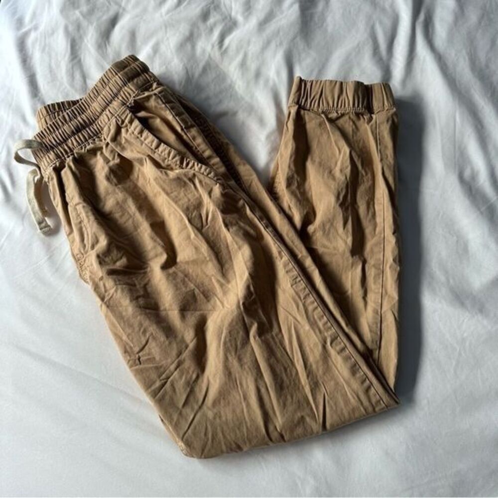 Men’s Jackthreads khaki twill joggers